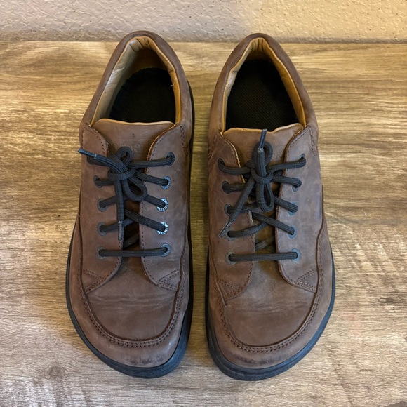 Birkenstock Footprints Womens Stanford Leather Lace Up Shoes - Picture 3 of 12